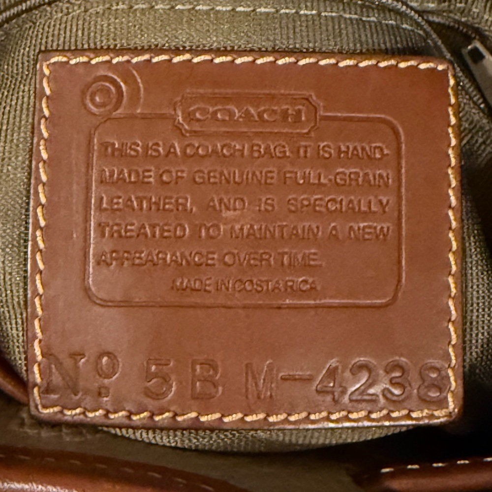 Vintage Coach Newberry Bucket Bag 4238 - Picture 7 of 8